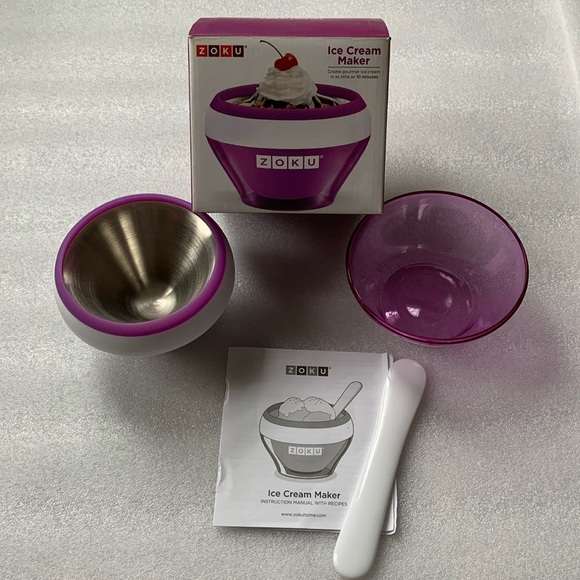 Zoku Purple Ice Cream Maker - Picture 3 of 3
